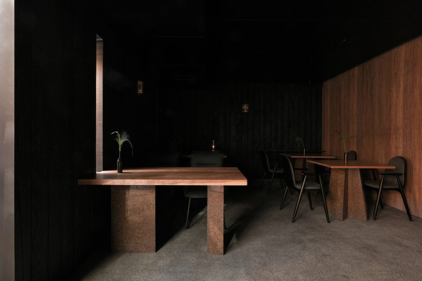 Restaurant Ya designed by C+ Architects