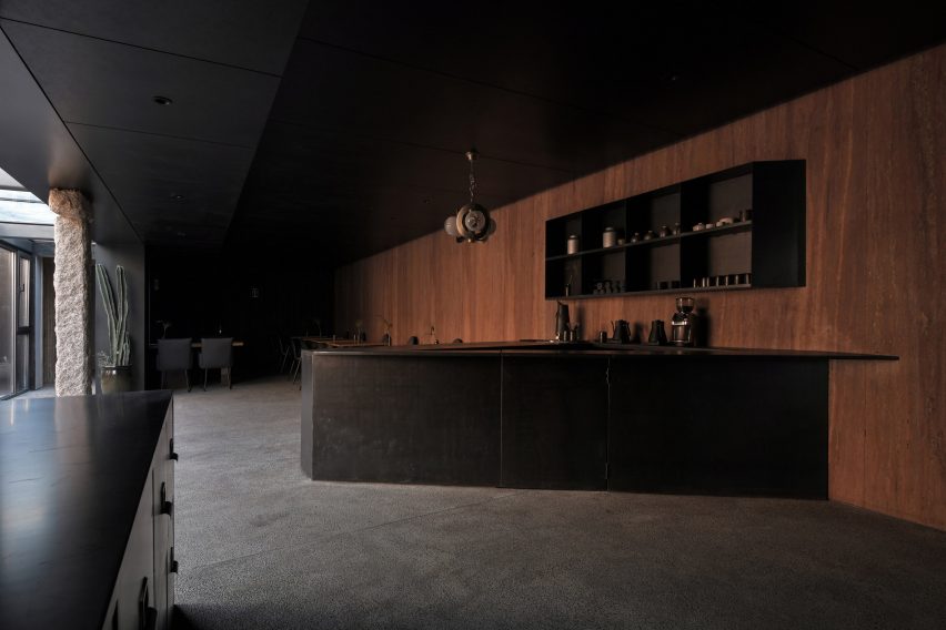 Restaurant Ya designed by C+ Architects