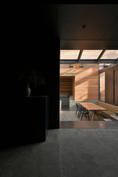 Restaurant Ya designed by C+ Architects