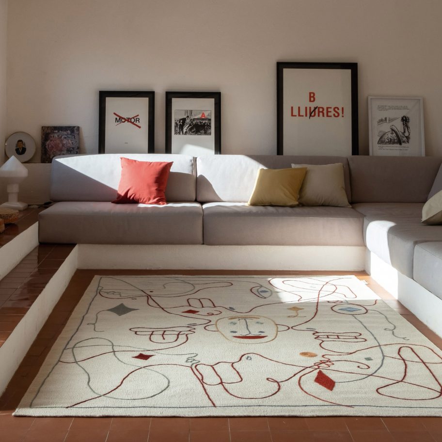 Silhouette rugs by Jaime Hayon and Nanimarquina