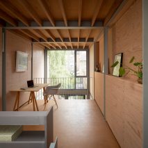 Slot House in Peckham, London, by Sandy Rendel Architects, working with Sally Rendel