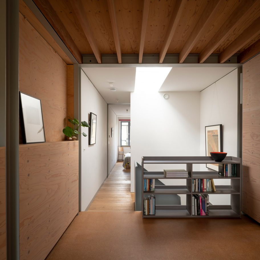 Slot House in Peckham, London, by Sandy Rendel Architects, working with Sally Rendel