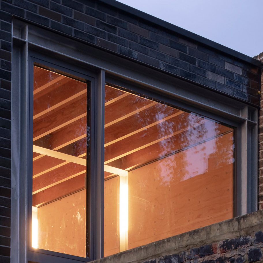 Slot House in Peckham, London, by Sandy Rendel Architects, working with Sally Rendel