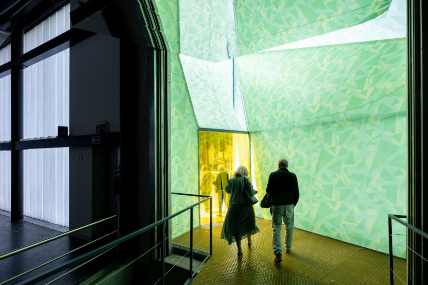 SO-IL's Beehive installation at the Museum of Art, Architecture and Technology (MAAT) in Lisbon