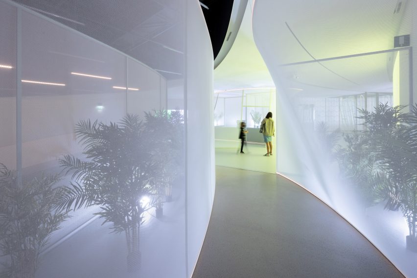 SO-IL's Beehive installation at the Museum of Art, Architecture and Technology (MAAT) in Lisbon