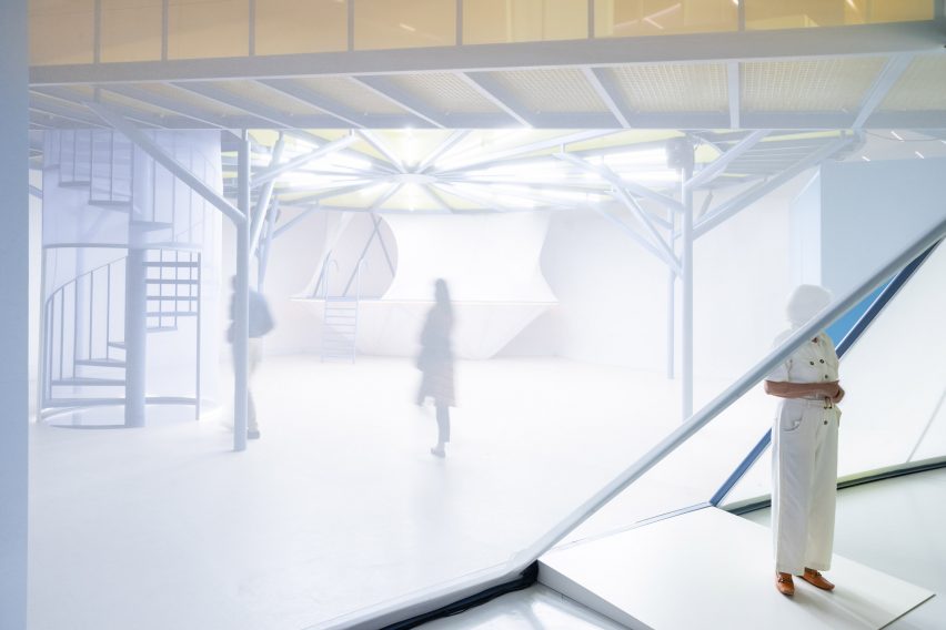 SO-IL's Beehive installation at the Museum of Art, Architecture and Technology (MAAT) in Lisbon