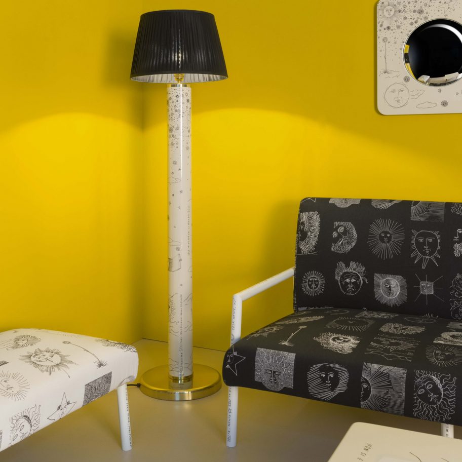 Solitario living room furniture by Fornasetti