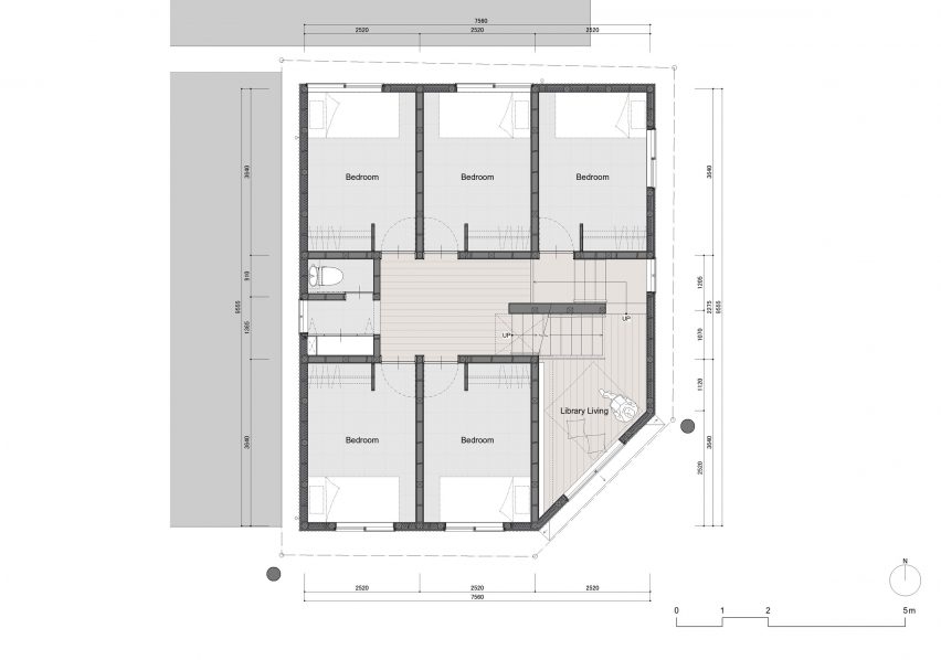 Zeze Osaka co-living house by Swing architects