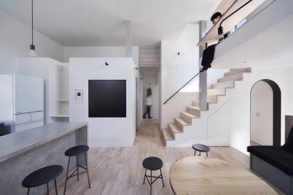Zeze Osaka co-living house by Swing architects