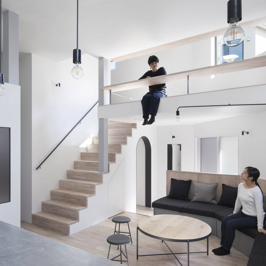 Zeze Osaka co-living house by Swing architects