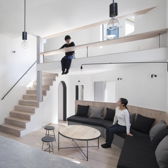 Zeze Osaka co-living house by Swing architects
