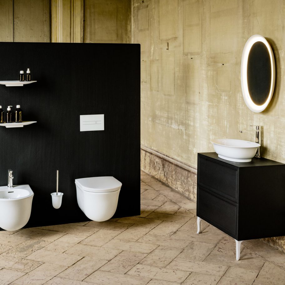 The New Classic bathroom collection by Marcel Wanders for Laufen