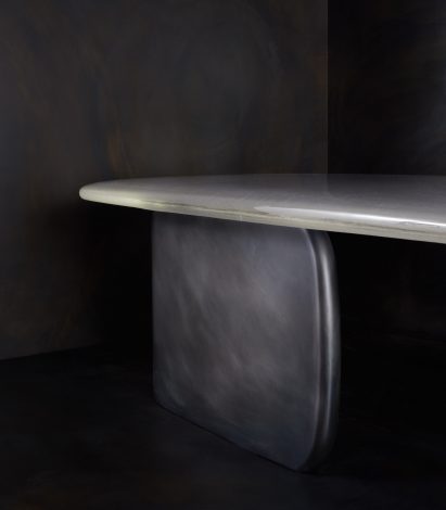 Tidal Rectangular Cocktail Table by John Pomp