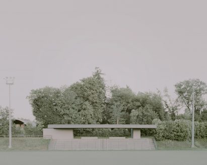 Municipal stadium in Travettore di Rosà by Didonè Comacchio Architects