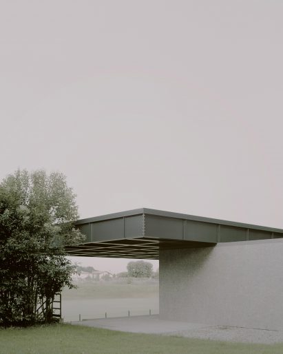 Municipal stadium in Travettore di Rosà by Didonè Comacchio Architects
