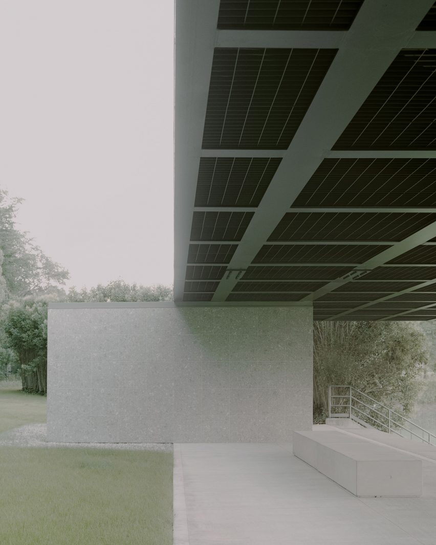 Municipal stadium in Travettore di Rosà by Didonè Comacchio Architects