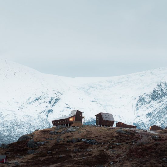 Tungestølen Tourist Cabin at Jostedalen glacier in Norway by Snøhetta