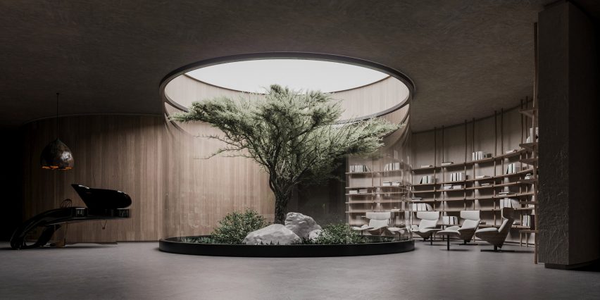 Underground House Plan B by Sergey Makhno Architects