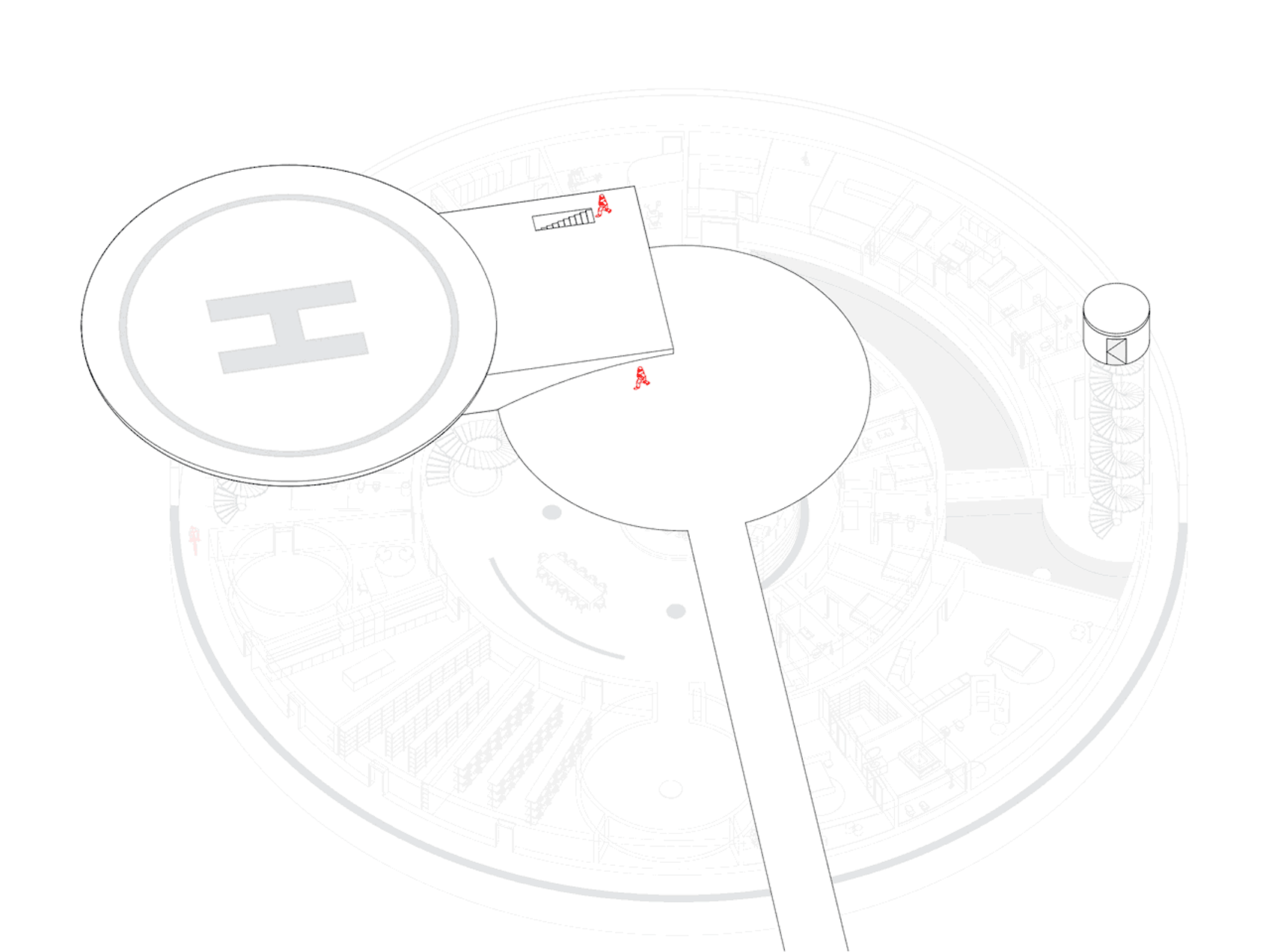 Underground House Plan B by Sergey Makhno Architects