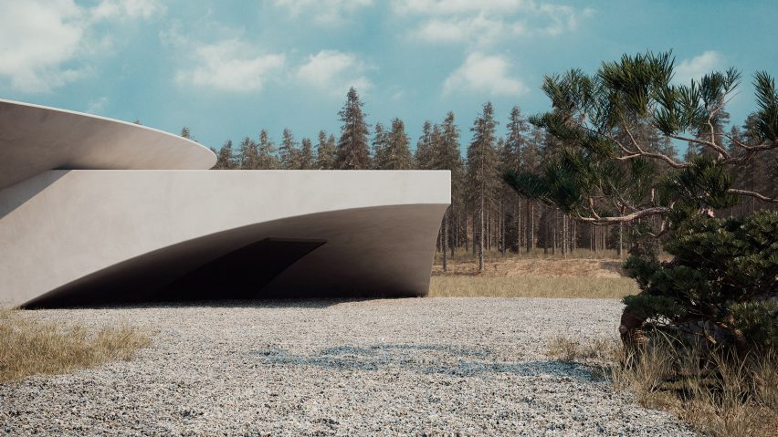 Underground House Plan B by Sergey Makhno Architects