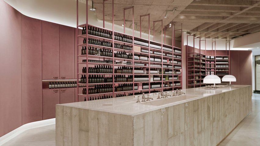 Aesop's signature Munich store by 1zu33