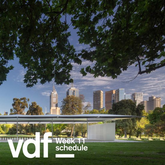 Schedule for VDF week 11