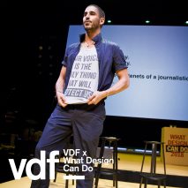 VDF x What Design Can Do Ahmed Shilab Eldin