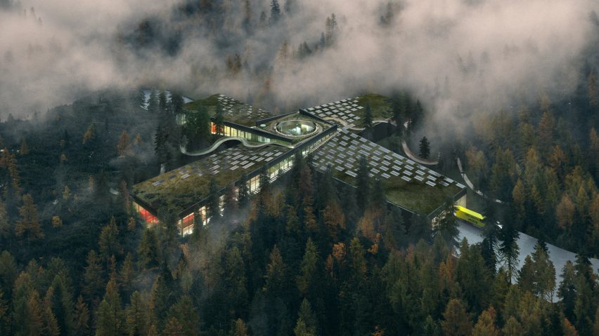Vestre furniture factory in Magnor, Norway, by BIG