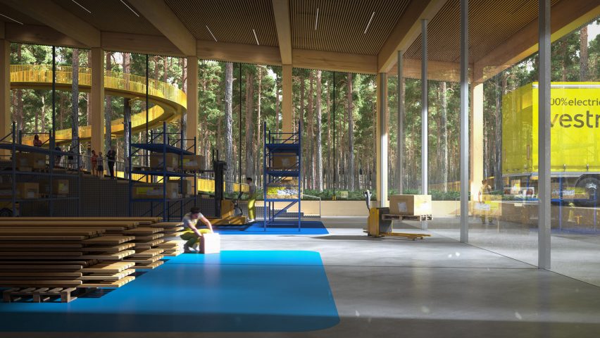 Vestre furniture factory in Magnor, Norway, by BIG