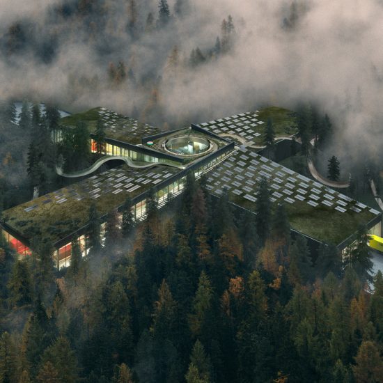 Vestre furniture factory in Magnor, Norway, by BIG