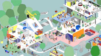 The Road Back to the Office research papers published by furniture brand Vitra