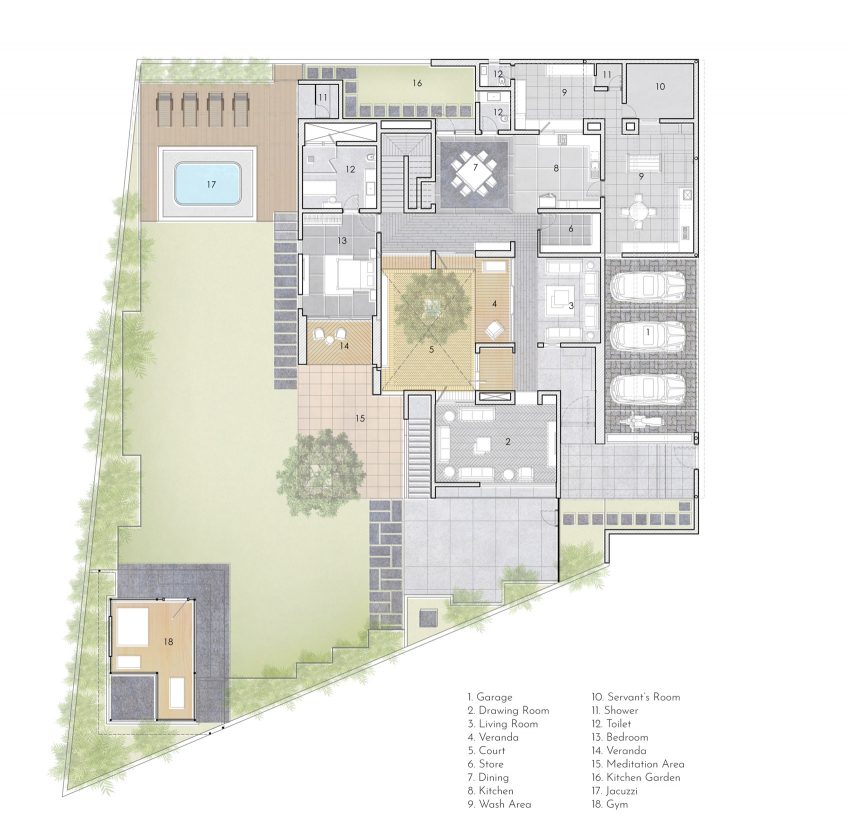 VS House designed by Sārānsh