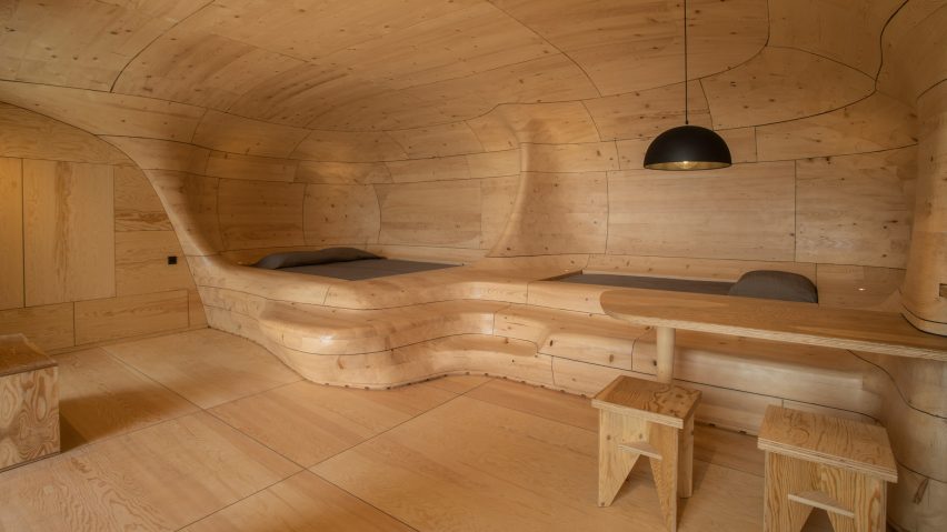 Wooden Cave by Tenon Architecture