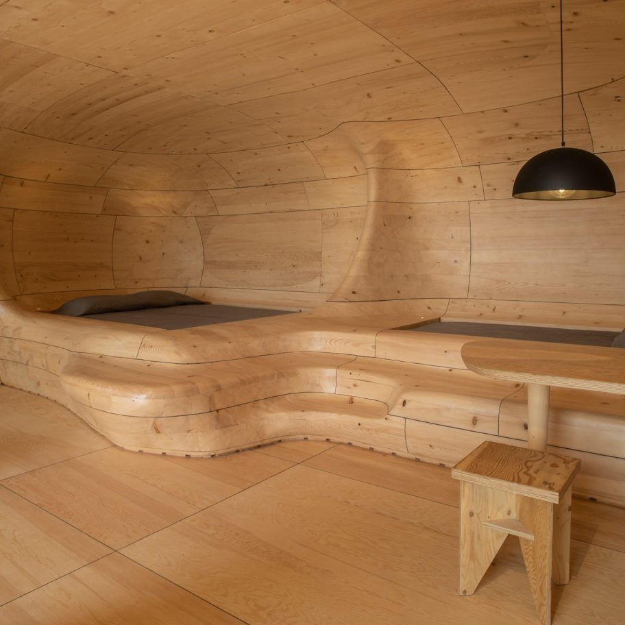Wooden Cave by Tenon Architecture