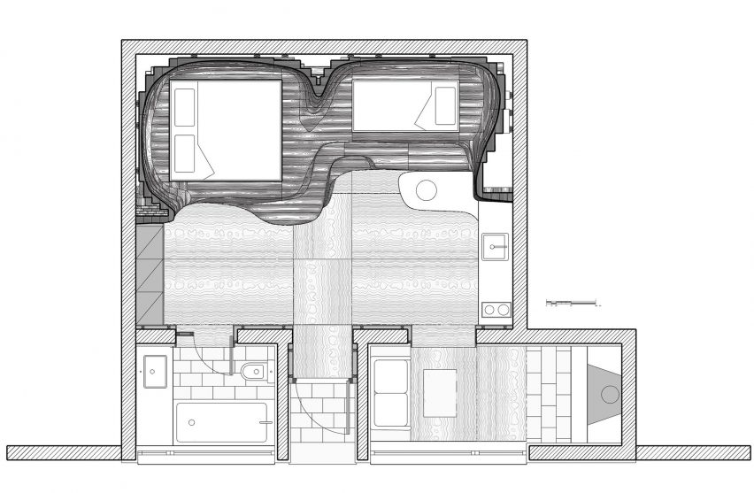Wooden Cave by Tenon Architecture