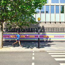 "Better days are coming I promise" art work by Yinka Ilori for the NHS