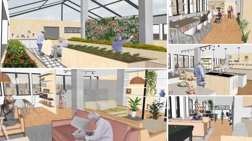 York St John interior design students reimagine spaces for the elderly