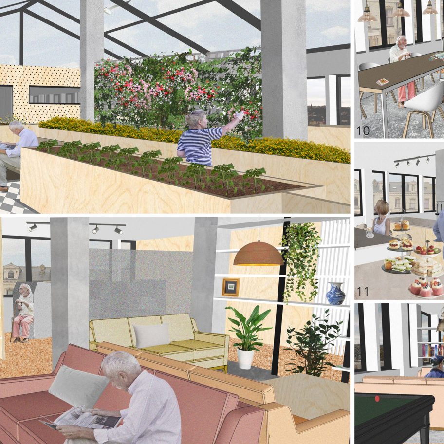 York St John interior design students reimagine spaces for the elderly