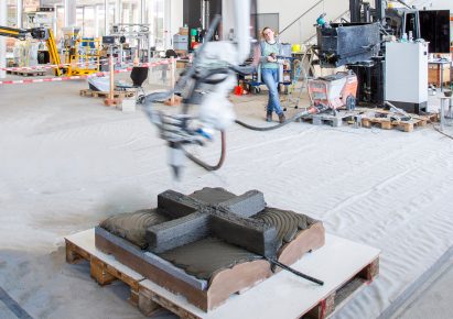 Fast Complexity concrete 3D printing by ETH Zurich