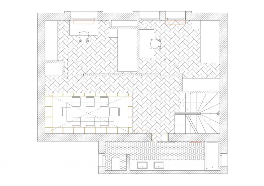 6House by Zooco Estudio First Floor Plan