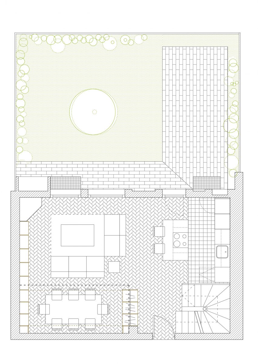 6House by Zooco Estudio Ground Floor Plan