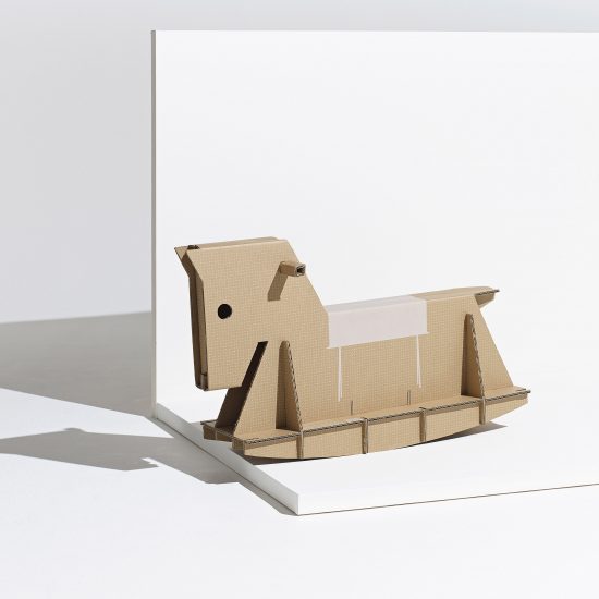 The Rider rocking horse by André Cardoso