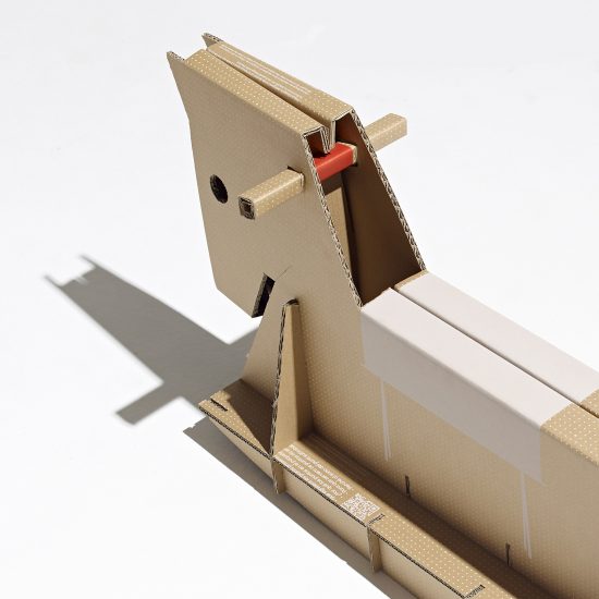 The Rider rocking horse by André Cardoso
