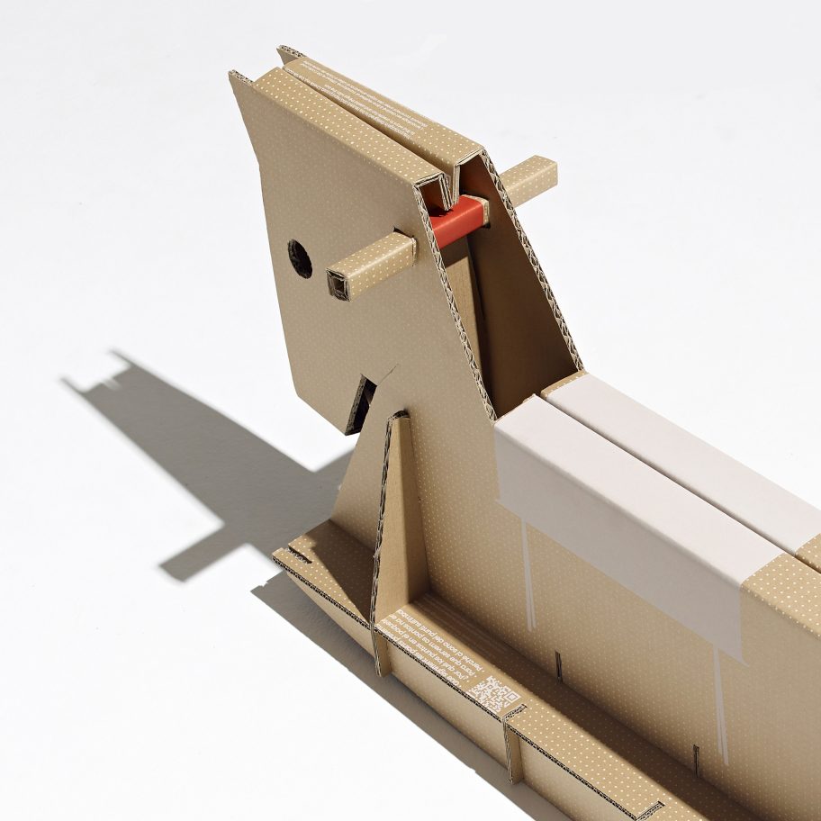 The Rider rocking horse by André Cardoso