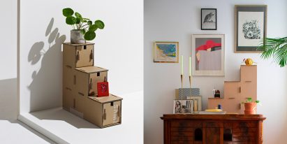 Kibe storage unit by Revaz Berdzenishvili