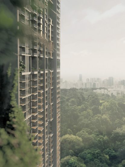 Avenue South Residences, world's tallest prefabricated skyscrapers in Singapore by ADDP