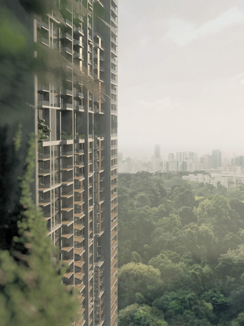 Avenue South Residences, world's tallest prefabricated skyscrapers in Singapore by ADDP 