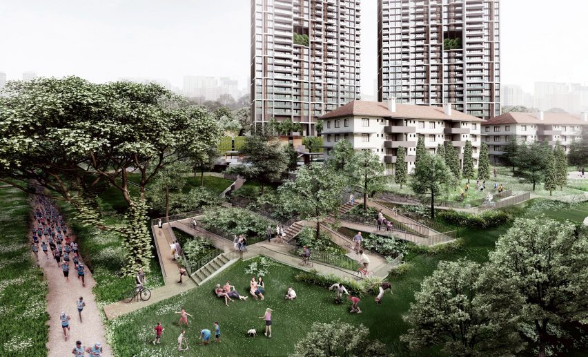 Avenue South Residences, world's tallest prefabricated skyscrapers in Singapore by ADDP 