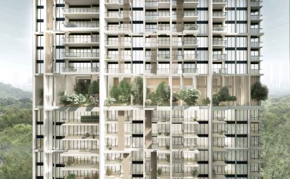 Avenue South Residences, world's tallest prefabricated skyscrapers in Singapore by ADDP