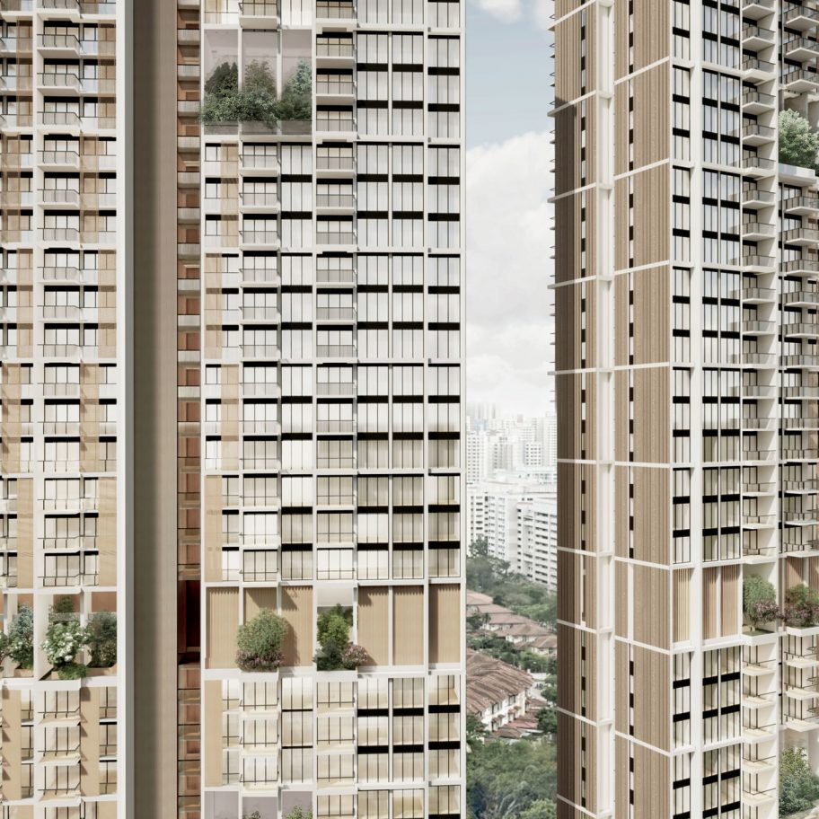 Avenue South Residences, world's tallest prefabricated skyscrapers in Singapore by ADDP 